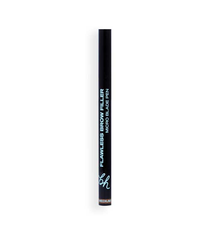 BH Cosmetics - Lápiz para cejas Flawless Brow Filler Pen - Medium Brown