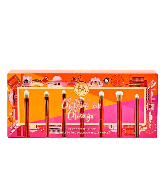 BH Cosmetics - Set de 6 pinceles para ojos Chillin in Chicago