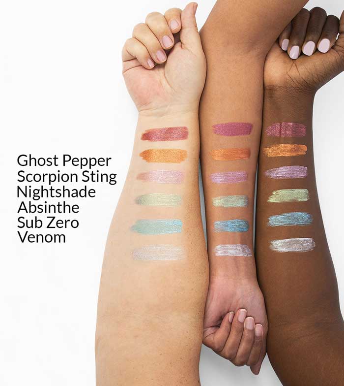 BH Cosmetics - Sombra de ojos líquida Poison Shock - Scorpion sting