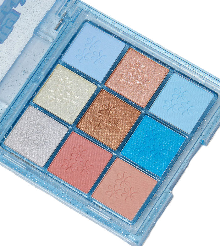 BH Cosmetics - *Totally Plastic* - Mini paleta de sombras Iggy Azalea - Blue fur
