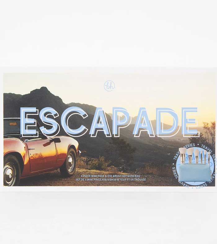 BH Cosmetics - *Travel Series* - Set de mini brochas + neceser Escape