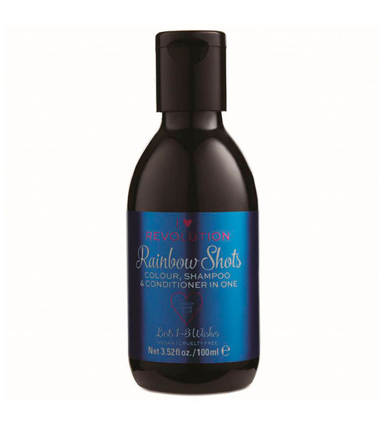 I Heart Revolution - Champú con color Rainbow Shots - Beach Babe Blue