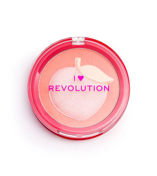 I Heart Revolution - Colorete en polvo Fruity - Peach