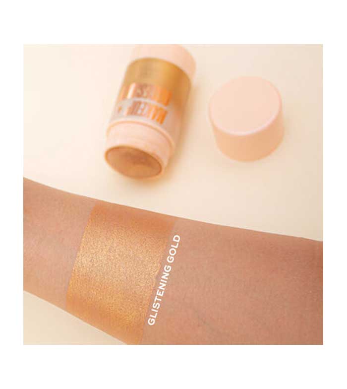 Makeup Obsession - Iluminador en stick All A Glow Body Shimmer - Glistening Gold