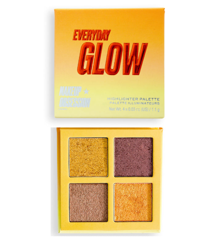 Makeup Obsession - Paleta de Iluminadores Glow Crush - Everyday Glow