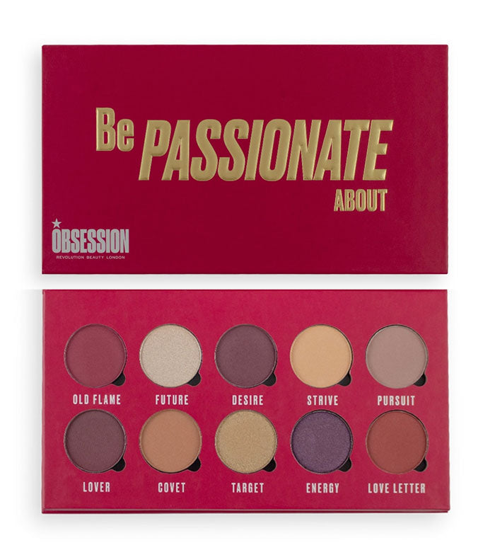 Makeup Obsession - Paleta de sombras Be Passionate About