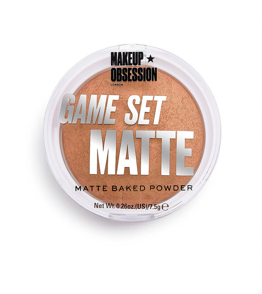 Makeup Obsession - Polvos compactos Game Set Matte - Sahara