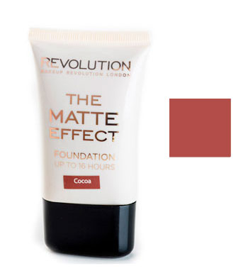 Makeup Revolution - Base de maquillaje Matte Effect - Cocoa