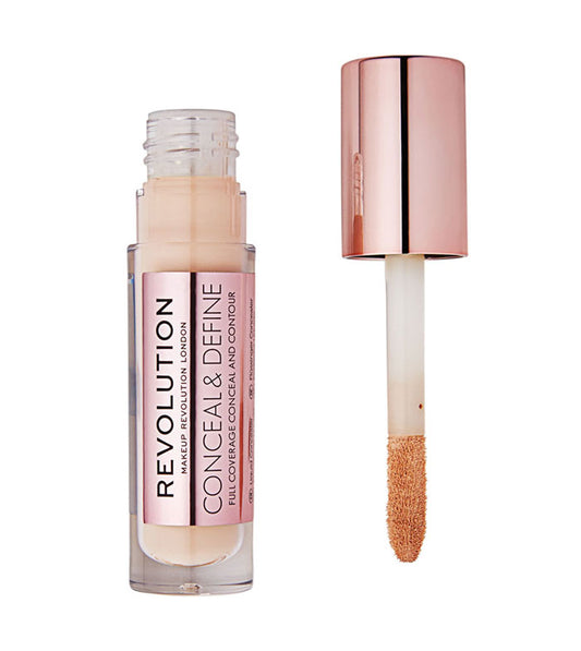 Makeup Revolution - Corrector líquido Conceal & Define - C6