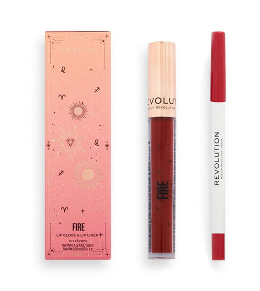 Makeup Revolution - *Fantasy* - Kit de labios - Fire
