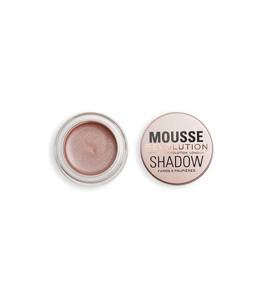 Makeup Revolution - Sombra de ojos en crema Mousse - Rose Gold