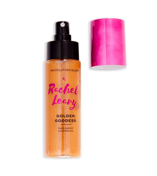 Revolution - Aceite iluminador para rostro y cuerpo X Rachel Leary - Shimmer Oil