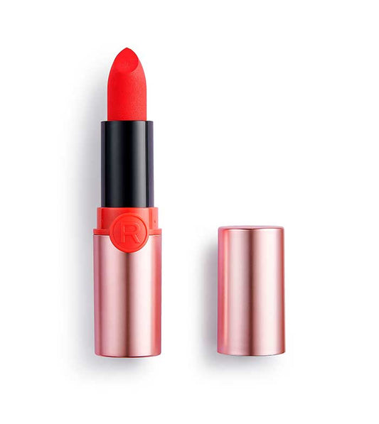 Revolution - Barra de Labios Powder Matte Lipstick - Captivate