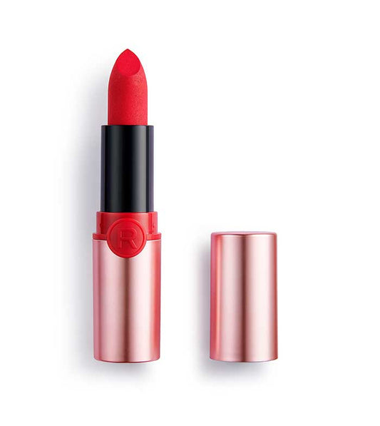 Revolution - Barra de Labios Powder Matte Lipstick - Fascination