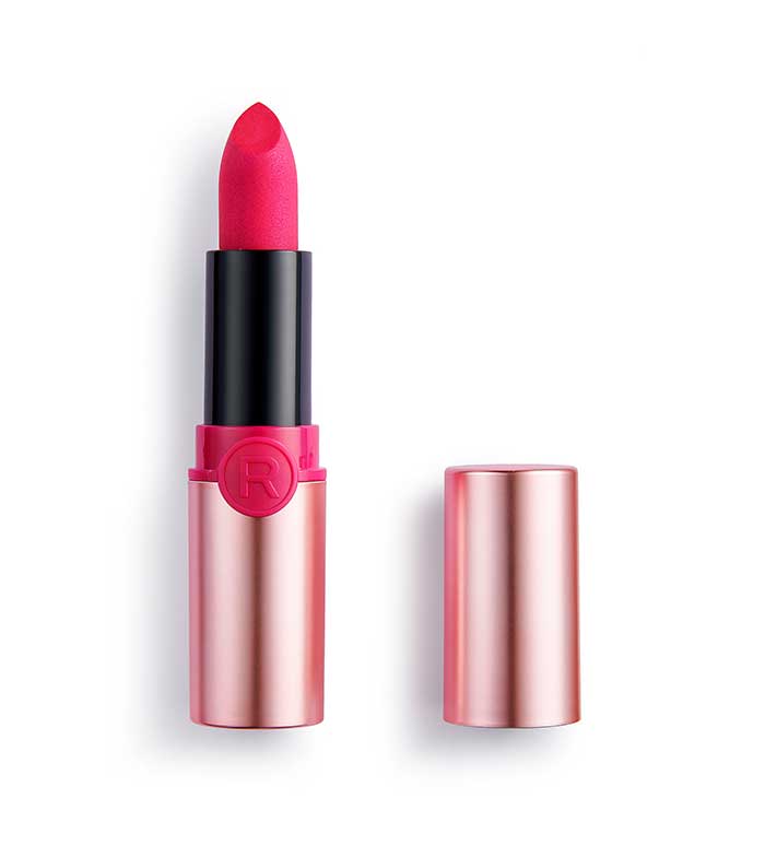 Revolution - Barra de Labios Powder Matte Lipstick - Lust