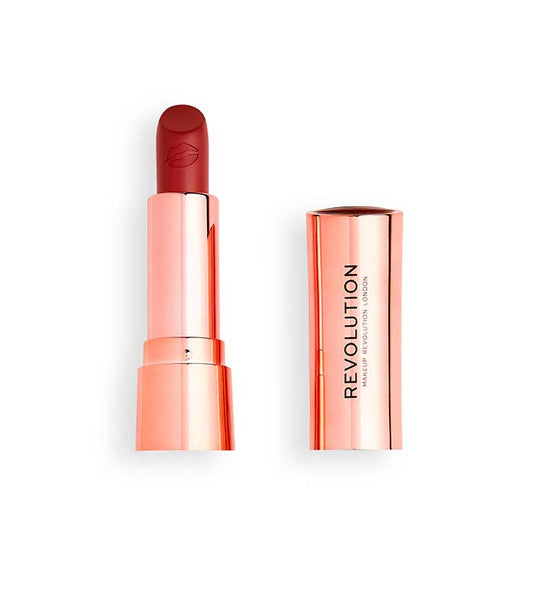 Revolution - Barra de Labios Satin Kiss - Rosé