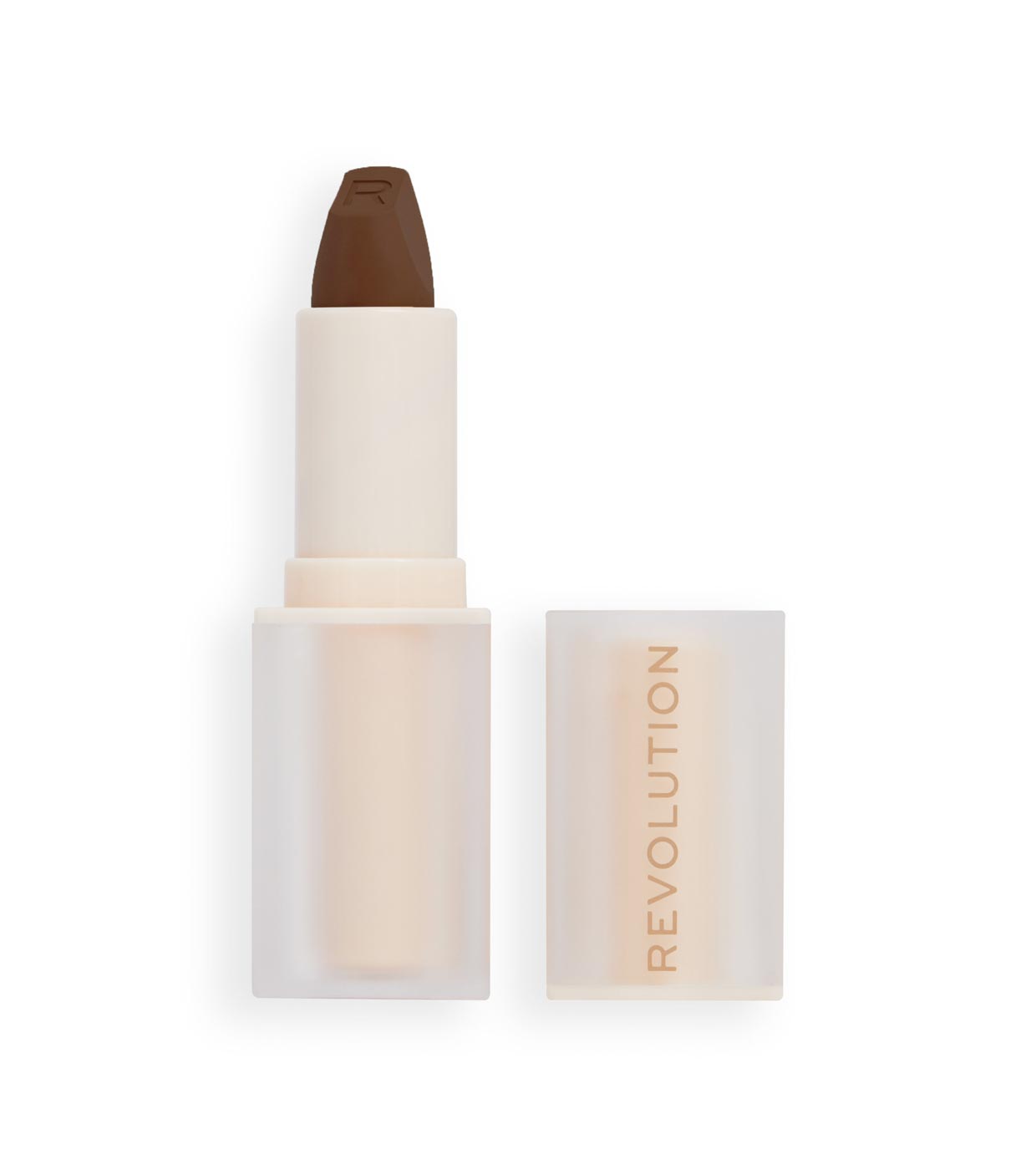 Revolution - Barra de labios satinada Lip Allure - Stiletto Brown