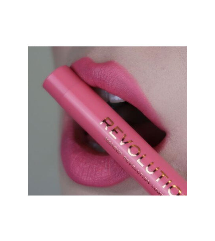 Revolution - Barra de Labios Velvet Kiss Lip Crayon - Cupcake