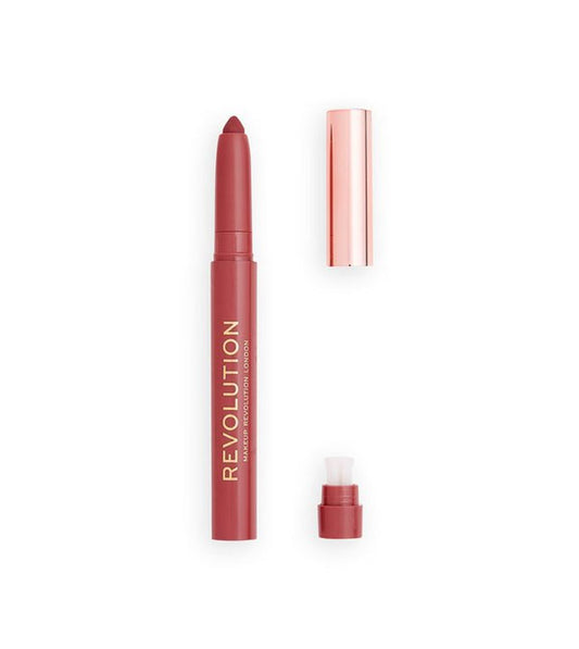 Revolution - Barra de Labios Velvet Kiss Lip Crayon - Rosé