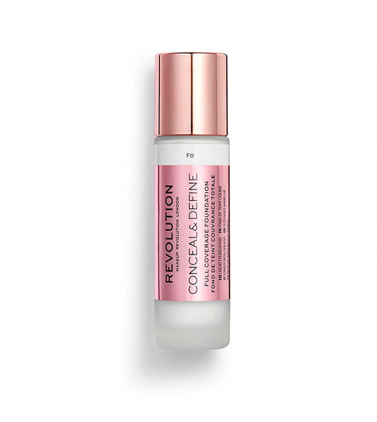 Revolution - Base de maquillaje Conceal & Define - F0