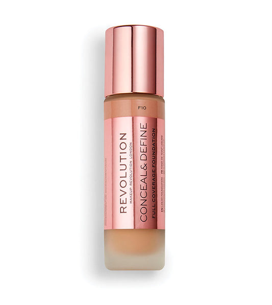 Revolution - Base de maquillaje Conceal & Define - F10