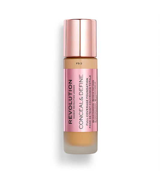 Revolution - Base de maquillaje Conceal & Define - F9.5