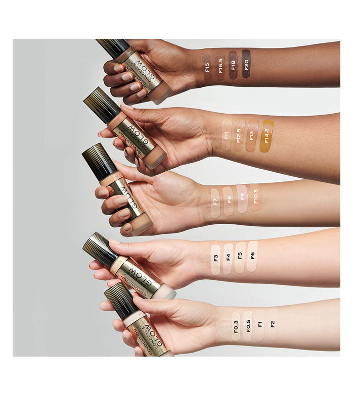 Revolution - Base de maquillaje Conceal & Glow - F3