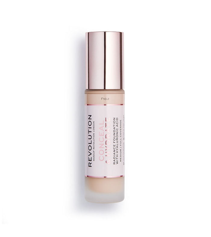 Revolution - Base de maquillaje Conceal & Hydrate - F10.2