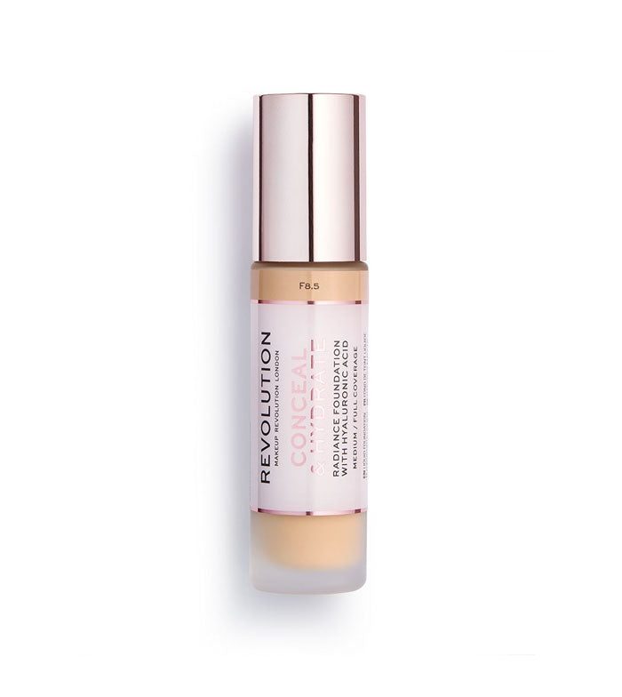 Revolution - Base de maquillaje Conceal & Hydrate - F8.5