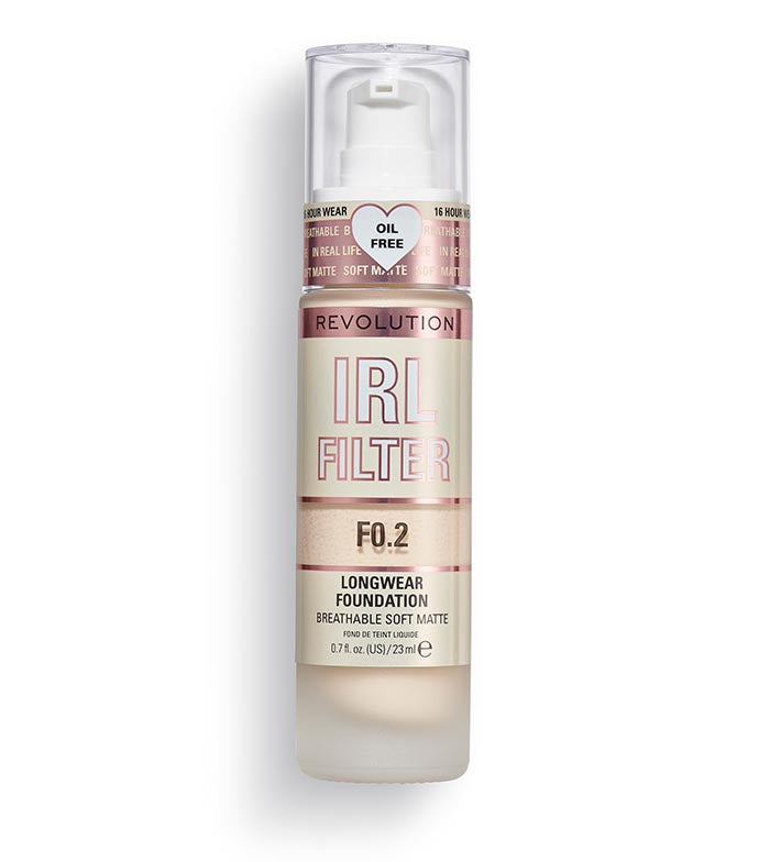 Revolution - Base de maquillaje IRL Filter - F0.2
