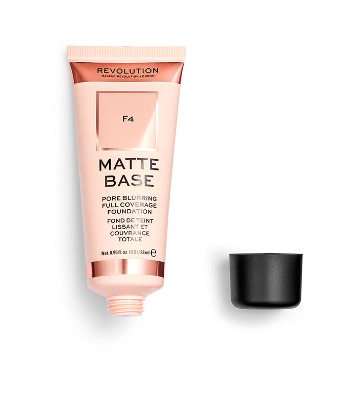 Revolution - Base de maquillaje Matte Base - F4