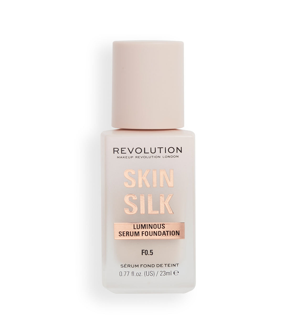 Revolution - Base de maquillaje Skin Silk Serum Foundation - F0.5