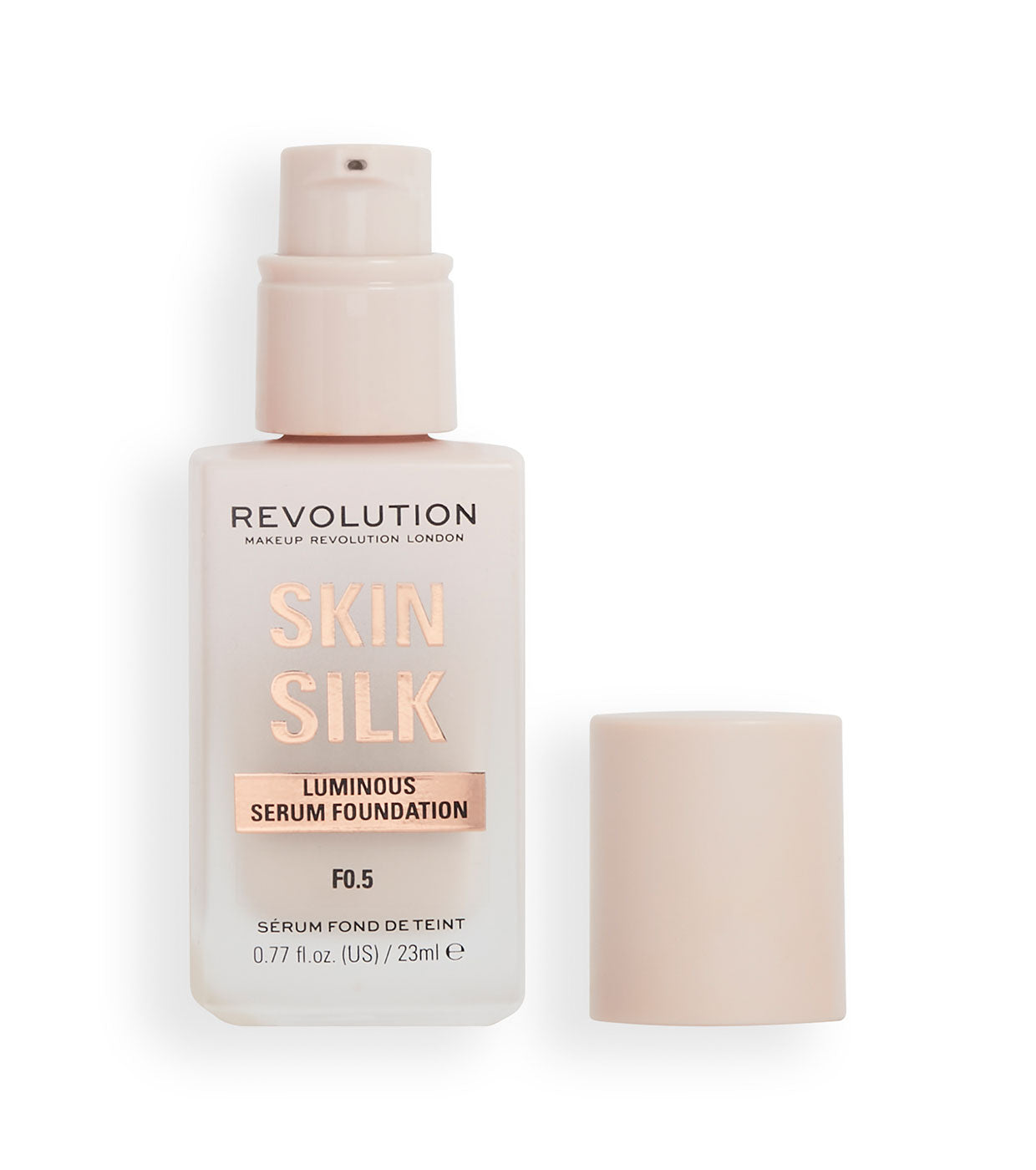 Revolution - Base de maquillaje Skin Silk Serum Foundation - F0.5