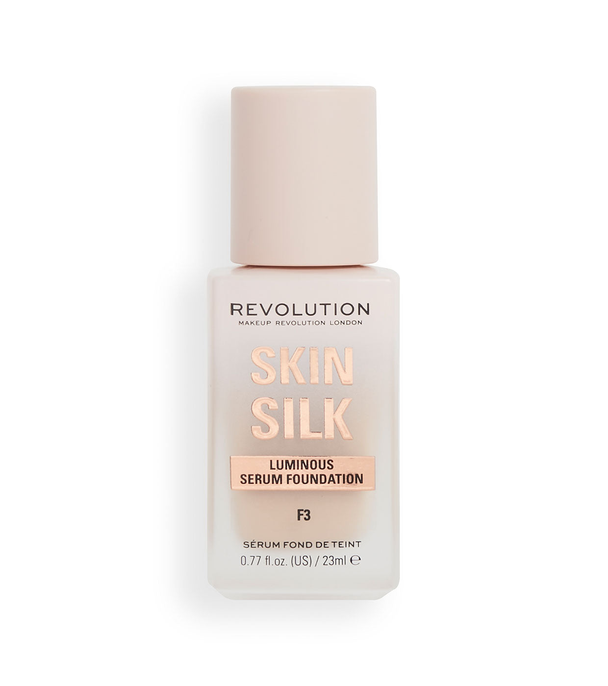 Revolution - Base de maquillaje Skin Silk Serum Foundation - F3