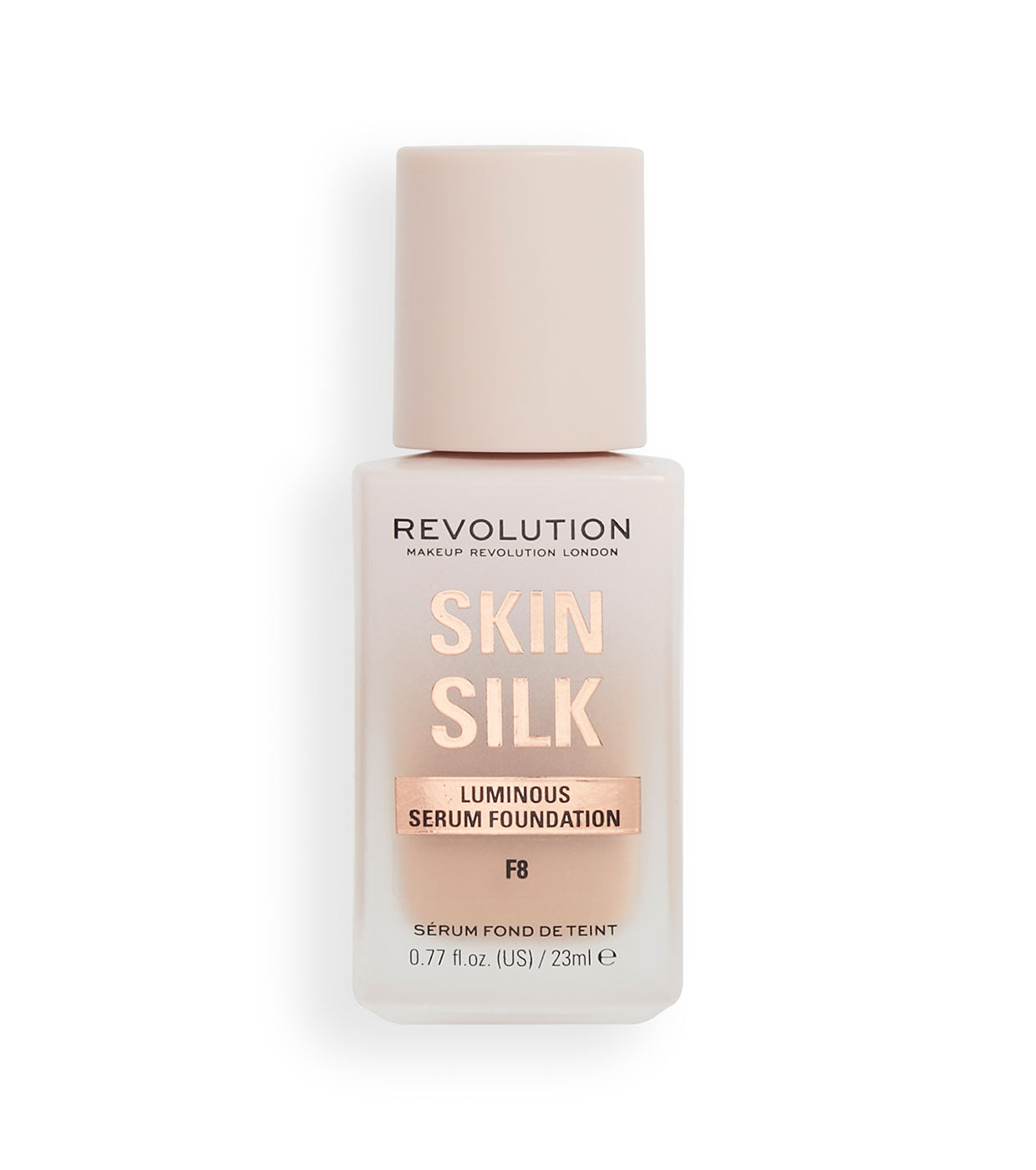 Revolution - Base de maquillaje Skin Silk Serum Foundation - F8