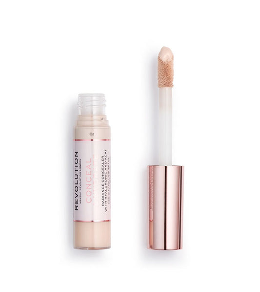 Revolution - Corrector líquido Conceal & Hydrate - C2