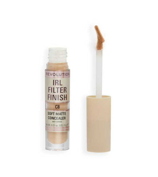 Revolution - Corrector líquido IRL Filter Finish - C8