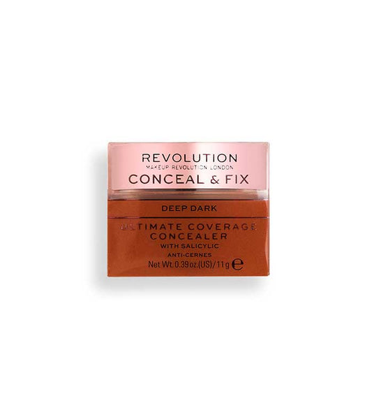 Revolution - Corrector Ultimate Coverage Conceal & Fix - Deep Dark