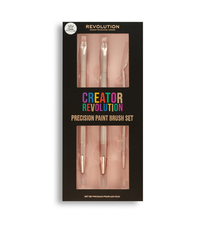 Revolution - *Creator* - Set de pinceles para ojos Precision Paint