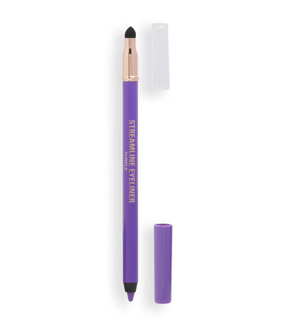 Revolution - Delineador de ojos Streamline Waterline Eyeliner Pencil - Purple