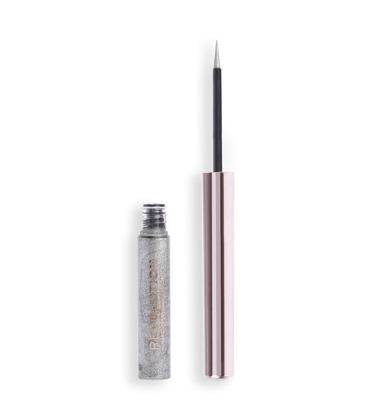 Revolution - *Festive Allure* - Delineador líquido Chromatic Liner - Silver Flash