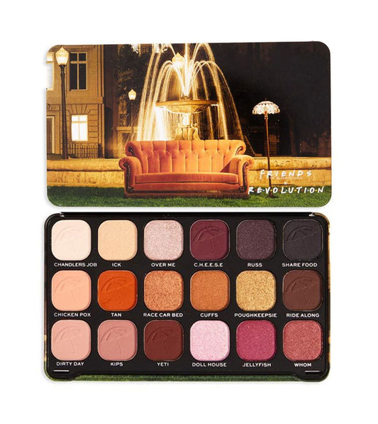 Revolution - *Friends X Revolution* - Paleta de Sombras Forever Flawless - I’ll Be There For You