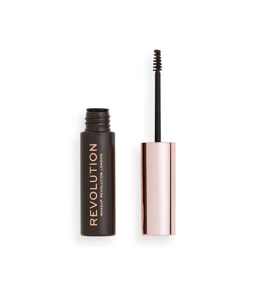 Revolution - Gel para cejas - Dark Brown