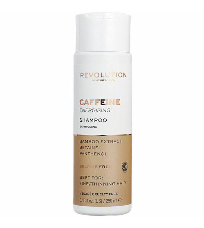 Revolution Haircare - Champú energizante Caffeine - Cabellos finos