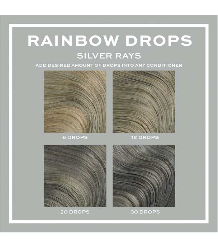 Revolution Haircare - Coloración temporal Rainbow Drops - Silver Rays