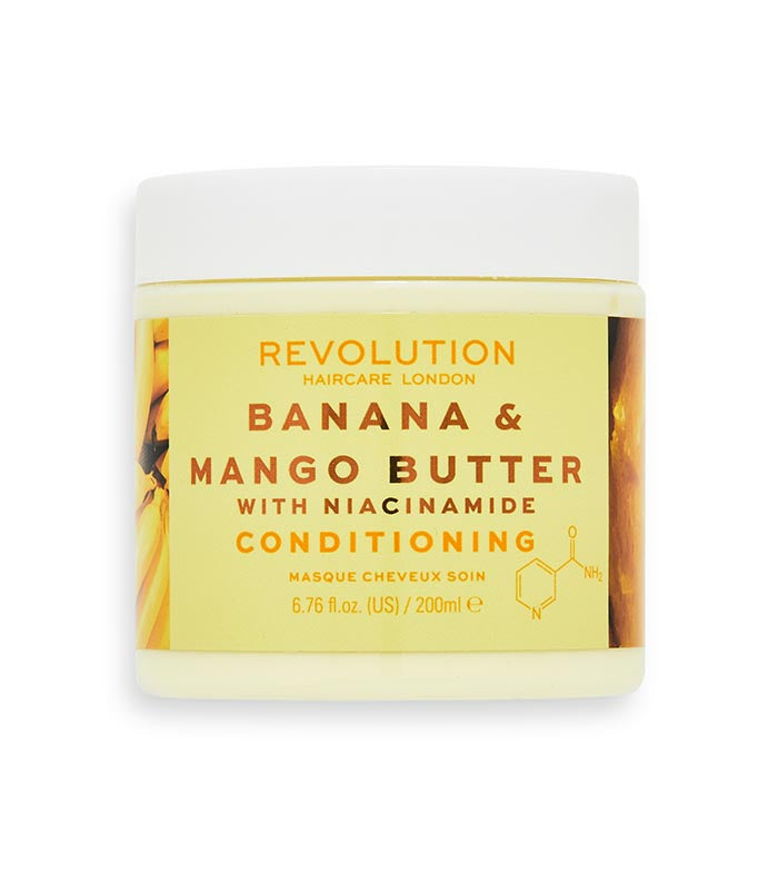 Revolution Haircare - Mascarilla acondicionadora con platano y manteca de mango