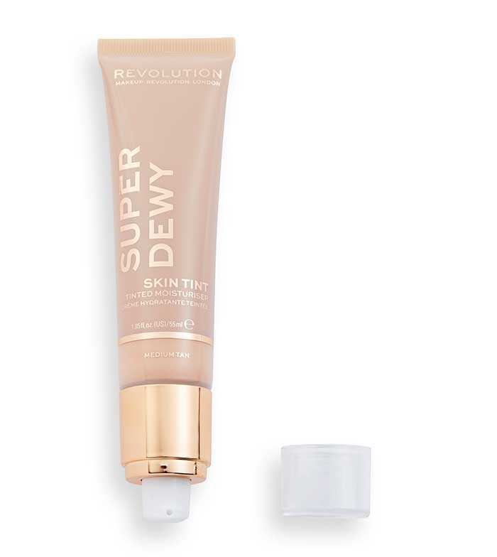Revolution - *Super Dewy* - Hidratante con color Super Dewy Skin Tint - Medium Tan