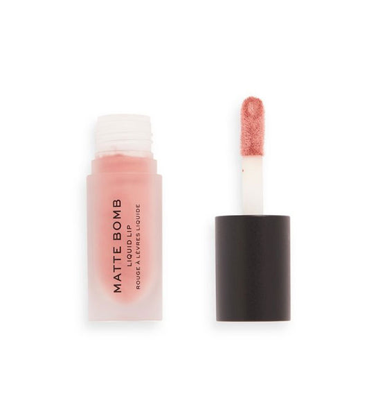 Revolution - Labial líquido Matte Bomb - Nude Magnet