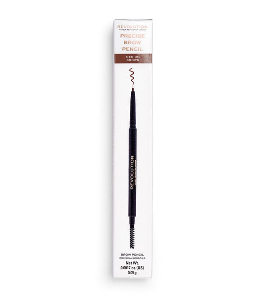 Revolution - Lápiz de cejas Precise Brow Pencil - Medium Brown