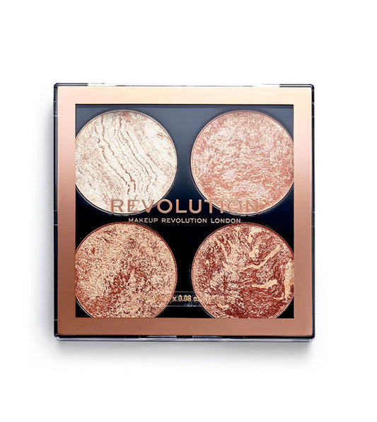 Revolution - Paleta de iluminadores y bronceadores Cheek Kit - Don’t Hold Back